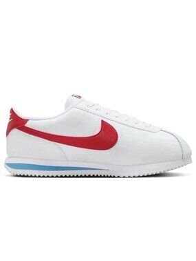 Nike Cortez White Varsity Red Blue Women's Size 7 Shoes NWT